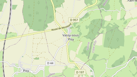 Carte de localisation de l'évènement