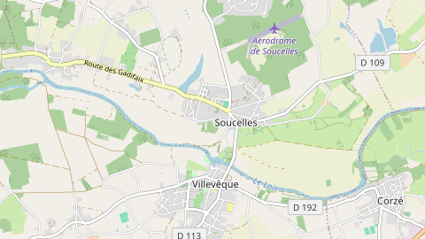 Carte de localisation de l'évènement