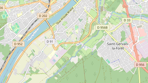 Carte de localisation de l'évènement