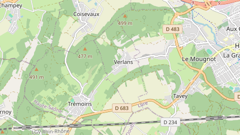 Carte de localisation de l'évènement