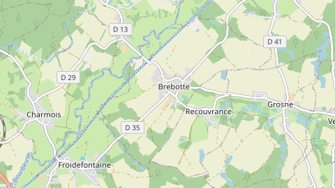 Carte de localisation de l'évènement