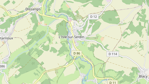 Carte de localisation de l'évènement