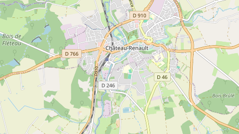 Carte de localisation de l'évènement
