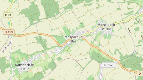 Carte de localisation de l'évènement