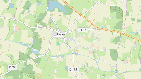 Carte de localisation de l'évènement