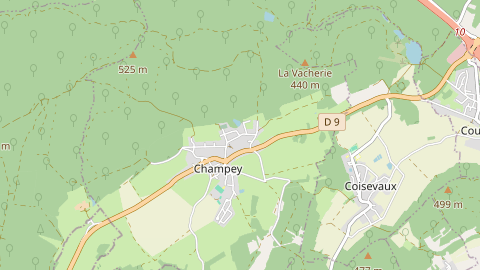 Carte de localisation de l'évènement