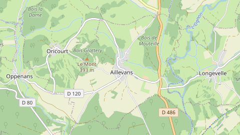 Carte de localisation de l'évènement