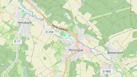 Carte de localisation de l'évènement