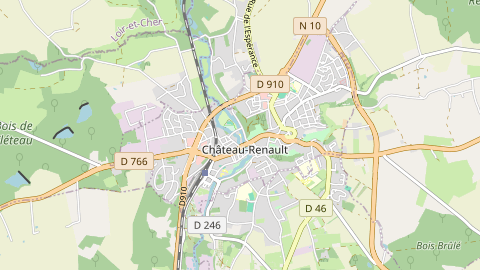 Carte de localisation de l'évènement