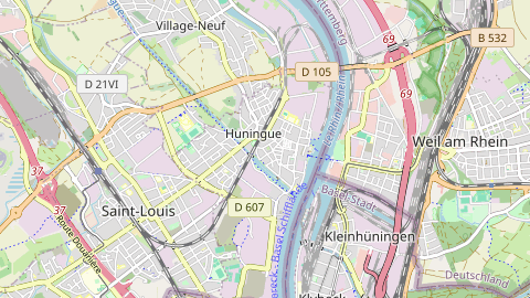 Carte de localisation de l'évènement