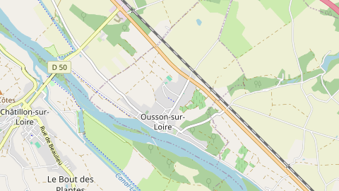 Carte de localisation de l'évènement