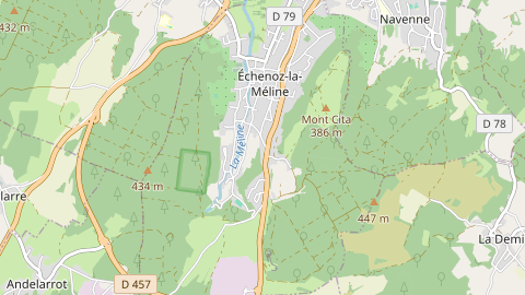 Carte de localisation de l'évènement