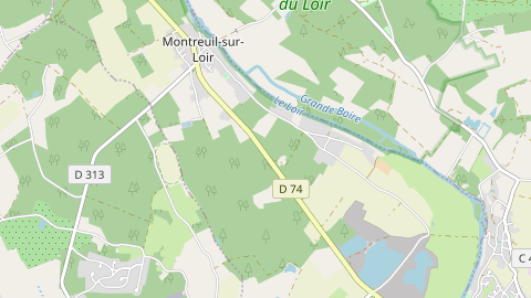 Carte de localisation de l'évènement