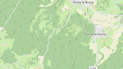 Carte de localisation de l'évènement