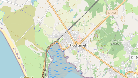 Carte de localisation de l'évènement