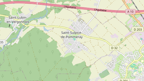 Carte de localisation de l'évènement