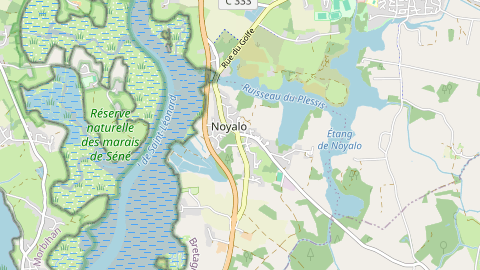 Carte de localisation de l'évènement
