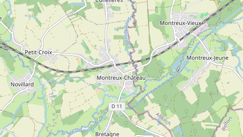 Carte de localisation de l'évènement
