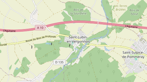 Carte de localisation de l'évènement