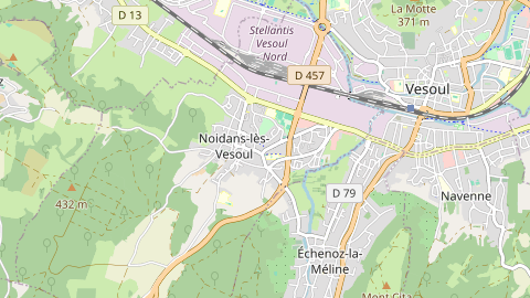 Carte de localisation de l'évènement