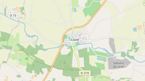 Carte de localisation de l'évènement