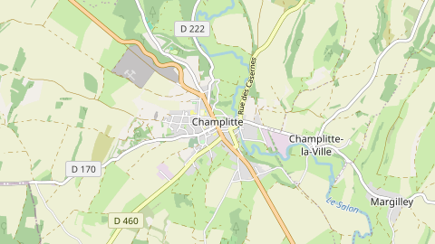 Carte de localisation de l'évènement