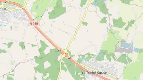 Carte de localisation de l'évènement