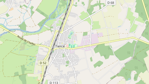 Carte de localisation de l'évènement