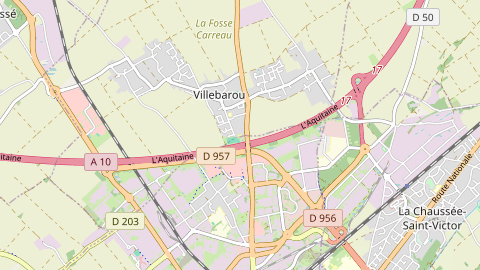 Carte de localisation de l'évènement