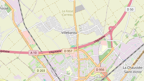 Carte de localisation de l'évènement