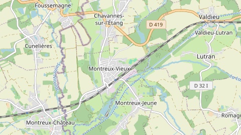 Carte de localisation de l'évènement