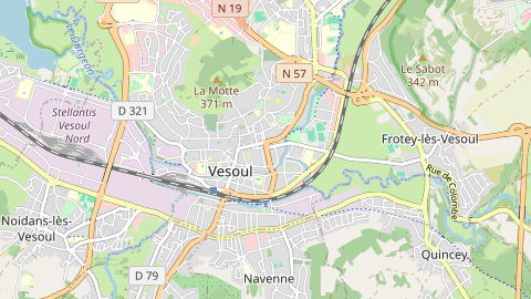 Carte de localisation de l'évènement