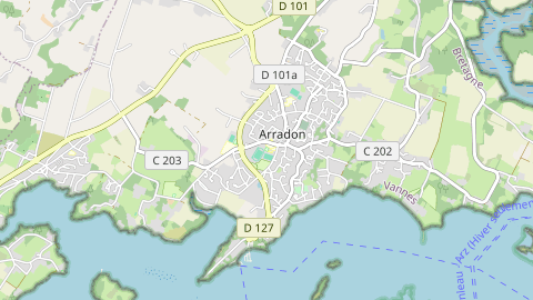 Carte de localisation de l'évènement