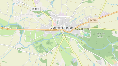 Carte de localisation de l'évènement
