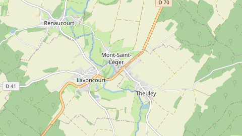 Carte de localisation de l'évènement