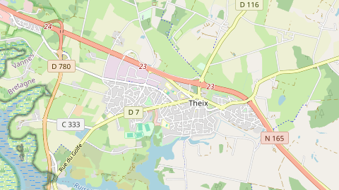 Carte de localisation de l'évènement