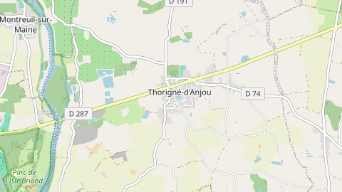 Carte de localisation de l'évènement