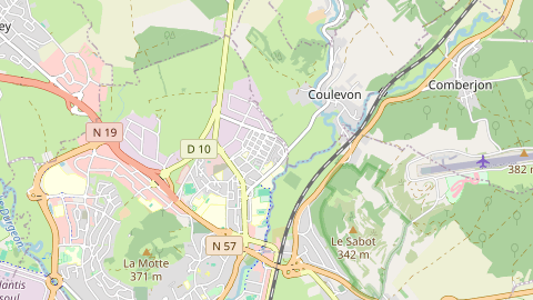 Carte de localisation de l'évènement