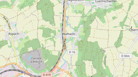 Carte de localisation de l'évènement