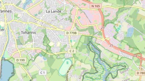 Carte de localisation de l'évènement