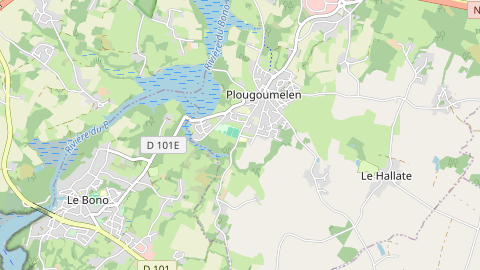 Carte de localisation de l'évènement