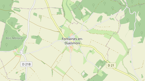 Carte de localisation de l'évènement