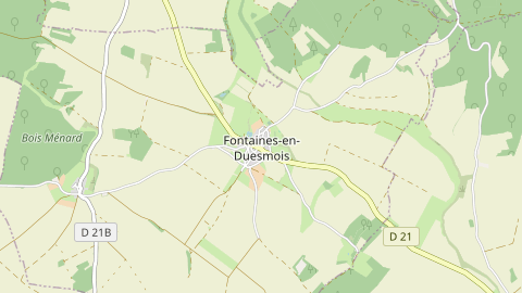 Carte de localisation de l'évènement