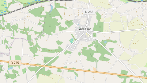 Carte de localisation de l'évènement