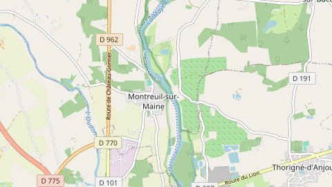Carte de localisation de l'évènement