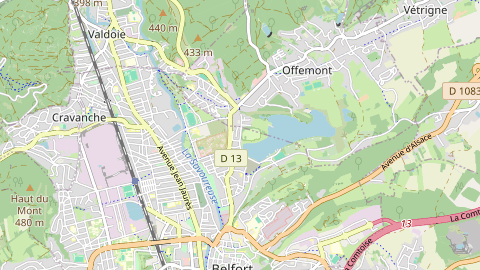 Carte de localisation de l'évènement