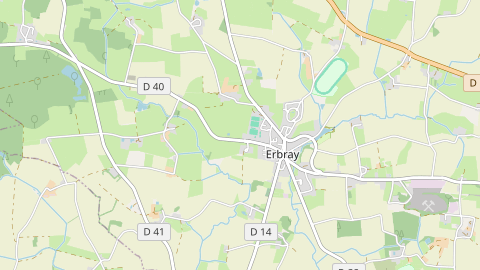 Carte de localisation de l'évènement