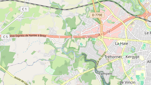 Carte de localisation de l'évènement