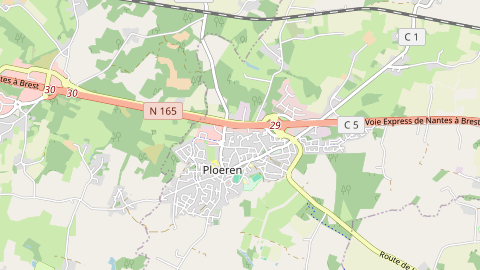 Carte de localisation de l'évènement