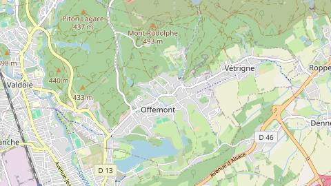 Carte de localisation de l'évènement